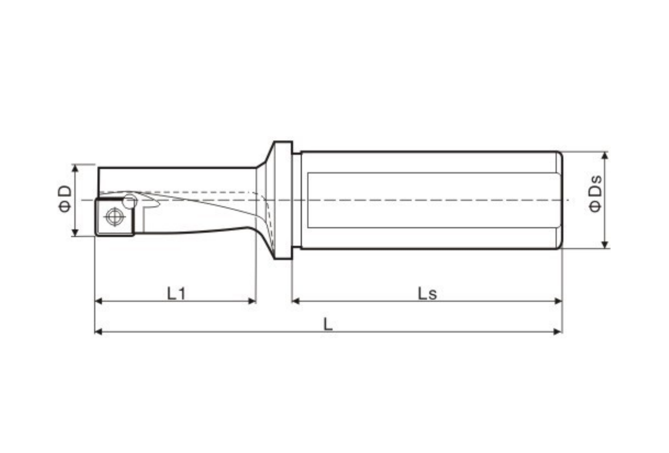 TCAP 20R-2.25D-C25 корпусное сверло многофункциональное Weila Deskar - фото 1
