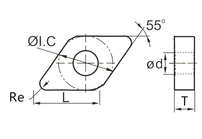 DNMG150408 TM TD9218 токарная пластина Boro Deskar - фото 1