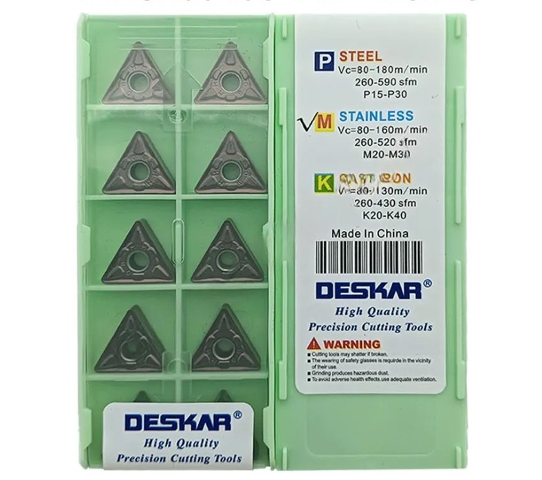 TNMG160412 MM LF6118 токарная пластина Deskar - фото 1