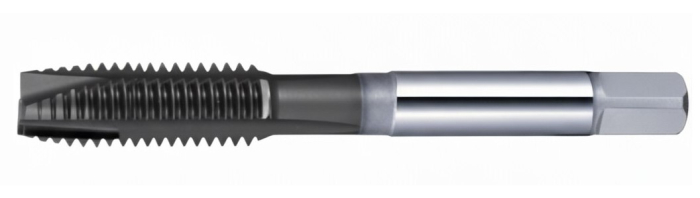 Метчик м/р 8х1.25 6H HSS-E TiCN прямой с подточ. скв. DIN376 Deskar