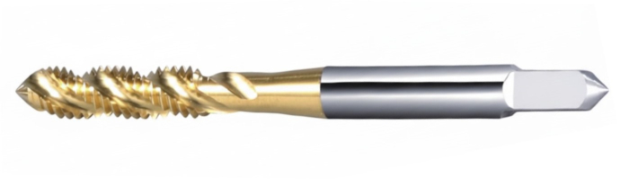 Метчик м/р 6х1 6H HSS-E TiN винт. гл. DIN376 Deskar