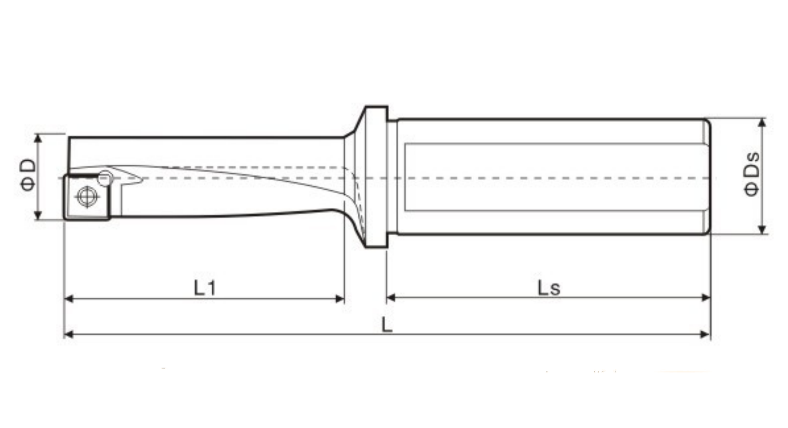 TCAP 20R-3D-C25 корпусное сверло многофункциональное Weila Deskar - фото 1