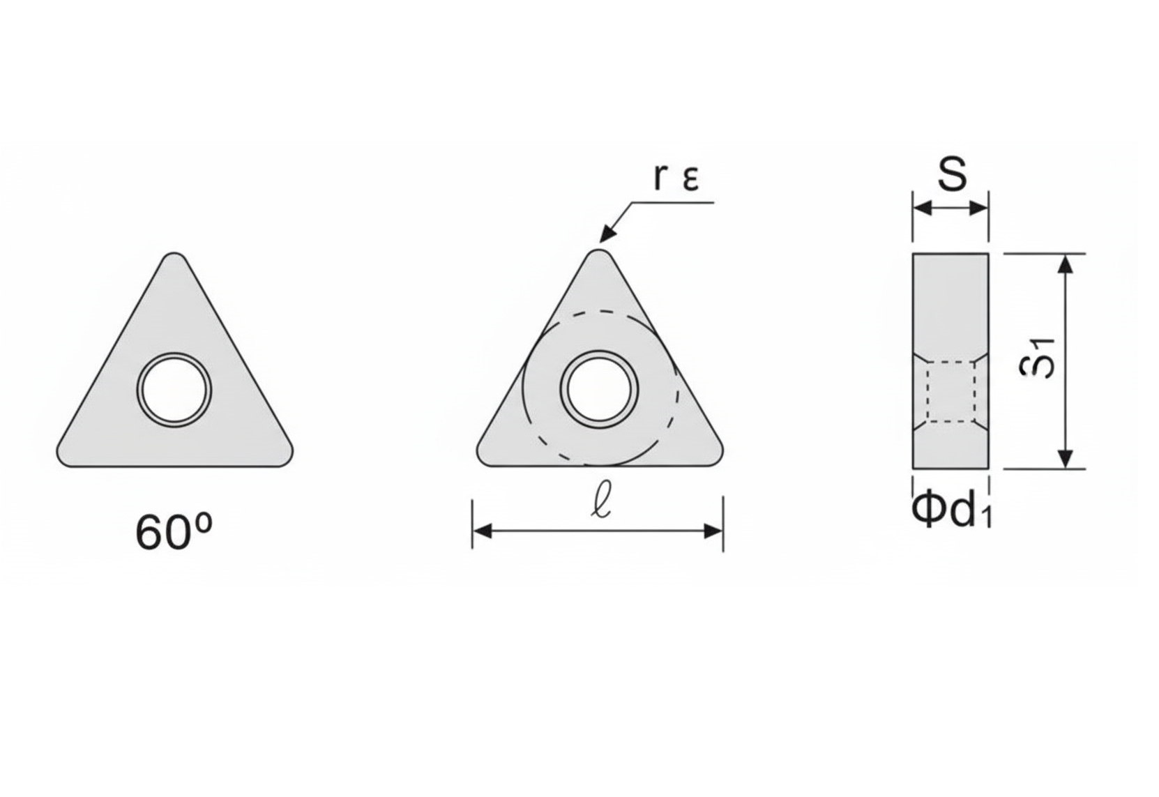 TNMG160412 MM LF6118 токарная пластина Deskar - фото 3