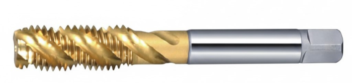 Метчик м/р 8х1.25 6H HSS-E TiN винт. гл. DIN376 Deskar