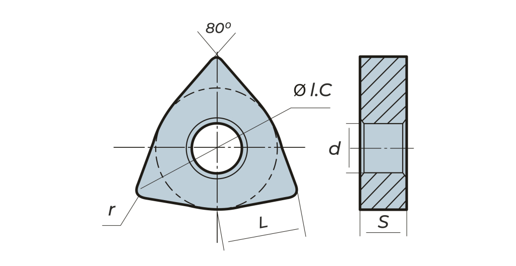 WNMG080408 MQ LF6018W токарная пластина Deskar