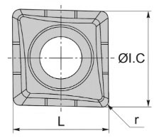 Пластины для сверл (вид А)