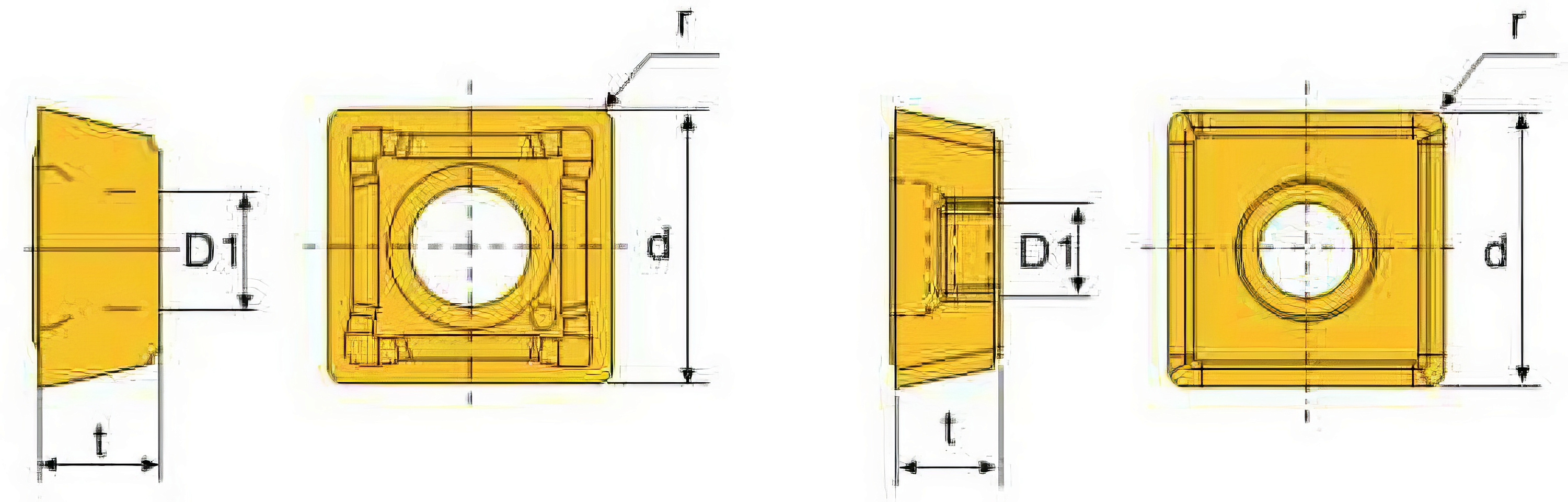 SPMG030104 TG LF6018 пластина для сверла Deskar - фото 1